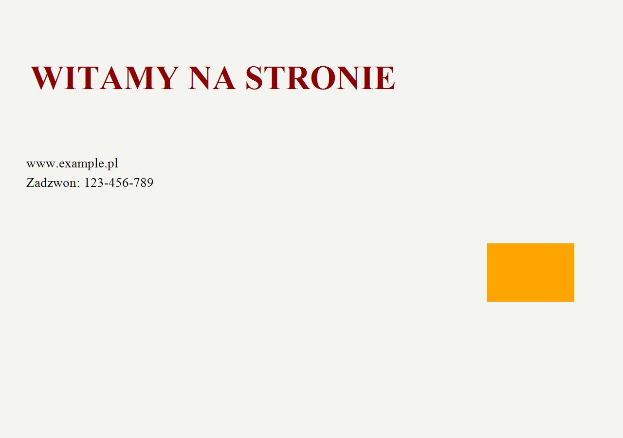 Stara strona